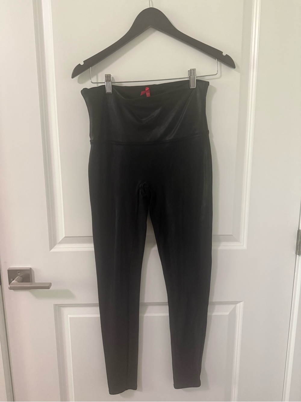 SPANX Black High-Waist Leggings XL
